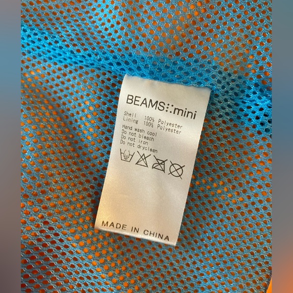 Beams Nylon Jacket Jumper Windbreaker 130 - Picture 3 of 10